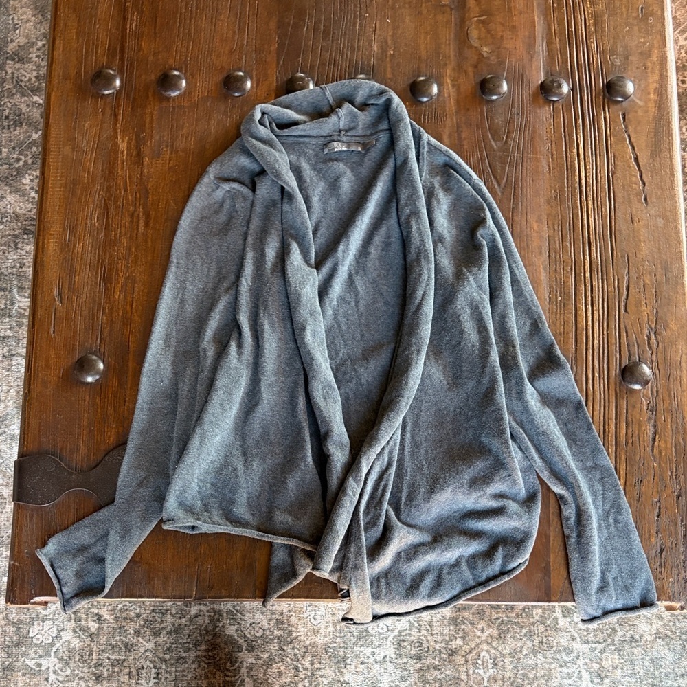 Prana Gray Womens Cardigan Sweater